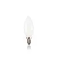 10 Lampadine Led Oliva E14 4 Watt 3000K 360 Lm Bianca