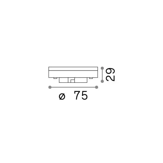 10 Lampadine Gx53 9,5 Watt 3000 K 760 Lm