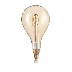 Lampadina Led Goccia E27 8 Watt 2200 K 600 Lm Vintage Ambra