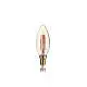 10 Lampadine Led Oliva E14 4 Watt 2200 K Vintage Ambra