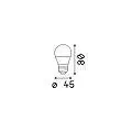 10 Lampadine Led Power Sfera E27 7 Watt 3000 K 560 Lm Bianca