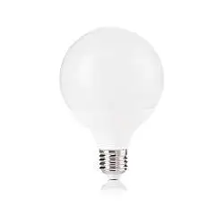 10 Lampadine Led Globo Small D95 E27 12 Watt 3000 K 960 Lm Bianca