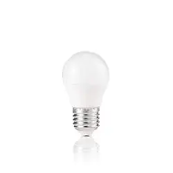 10 Lampadine Led Power Sfera E27 7 Watt 4000 K 600 Lm Bianca