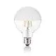 10 Lampadine Led Globo D95 E27 8 Watt 3000 K 780 Lm Trasparente Bianco Satinato