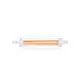 10 Lampadine R7S 10 Watt 3000 K 1200 Lm 11,8 Cm