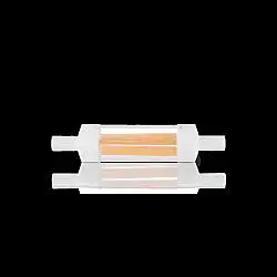 10 Lampadine R7S 6 Watt 3000 K Dimmerabile 850 Lm 7,8 Cm