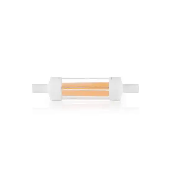 10 Lampadine R7S 6 Watt 4000K Dimmerabile K 7,8 Cm