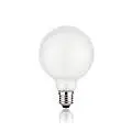 10 Lampadine E27 Globo 9,5Mm 8 Watt 3000K 900Lm Cri80 Satinato Dimmerabile