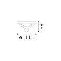 10 Lampadine Gu10 12 Watt 2700K 1050Lm Cri90