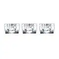 3 Faretti Incasso Quadrato Moderno Blues Alluminio Trasp. 1 Luce Gu10 5W 3000K | Ideal Lux