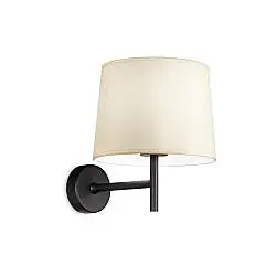Appliques - Lampade Da Parete Set Metallo Nero 1 Luce E27
