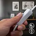 Lampada Da Tavolo Moderna Prep Metallo Bianco Legno E14 | Briloner