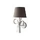 Applique Shabby Chic Lucy Bianco Tortora 1 Luce BeLight 