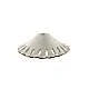 Diffusore In Ceramica Decorata A Mano Bianco E Marrone Diametro 30 Cm