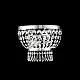 Applique Classica Mozart Metallo E Cristallo Cromo 2 Luci E14