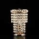 Lumetto Classico Wagner Metallo Oro E Cristallo 1 Luce E14