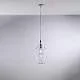 Lampadario Contemporaneo Ares Metallo Trasparente 1 Luce E27