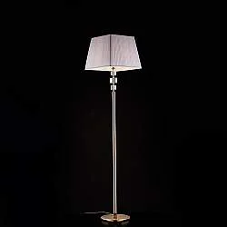 Piantana Contemporanea Franz Cristallo Oro 1 Luce E27