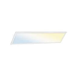 Plafoniera Moderna Piatto Brilo Smart Metallo Bianco Led Integrato 28W