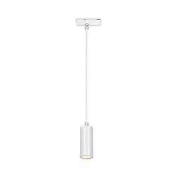Pendente Per Binari Rail Metallo Bianco Opaco Led Integrato 4,5W 3000K
