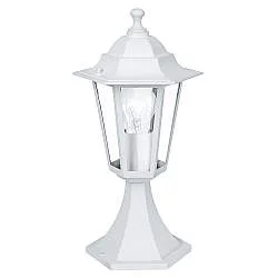 Lampione Per Esterno Classico Laterna 5 Alluminio Bianco 1 Luce E27
