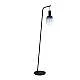 Piantana Vintage Cranley Acciaio Nero 1 Luce E27