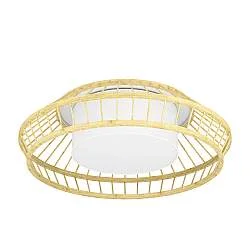 Plafoniera Minimal Yuku-Z Acciaio Bianco Luce Led Integrato 22W