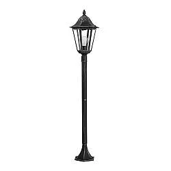 Lampione Esterno Classico Navedo Alluminio Nero 1 Luce E27