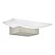 Applique Minimal Metrass Alluminio Nichel Satinato 1 Luce Led Integrato 5,6W