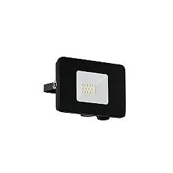 Faretto Esterno Moderna Faedo 3 Alluminio Nero Vetro Bianco Led