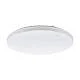Plafoniera Moderna Frania Acciaio Bianco 6 Luci Led 5,5W