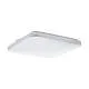 Plafoniera Moderna Frania Acciaio Bianco Luce Led 14,6W