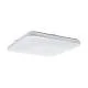 Plafoniera Moderna Frania Acciaio Bianco 6 Luci Led Integrato 5,5W