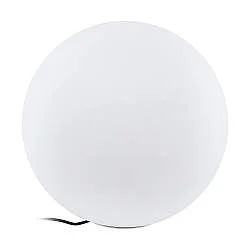 Sfera Esterno Contemporanea Monterolo Policarbonato Bianco 1 Luce E27 50Cm