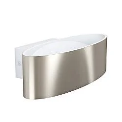 Applique Minimal Maccacari Alluminio Bianco Led Integrato 10W