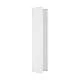 Applique Moderna Zubialde Alluminio Bianco Luce Led Integrato 12W