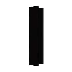 Applique Moderna Zubialde Alluminio Nero Luce Led Integrato 12W