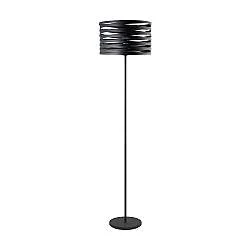 Piantana Contemporanea Cremella Acciaio Nero 1 Luce E27