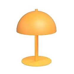 Lampada Da Tavolo Moderna Gradivo Acciaio Arancione 2 Luci G9