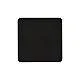 Applique Minimal Quadrata 1 Luce Indiretta Pavaka In Acciaio Nero