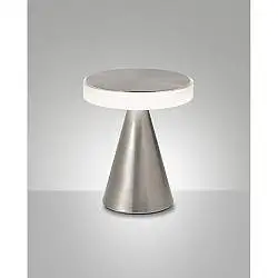 Neutra Da Tavolo Nichel Satinato H.200