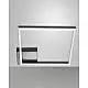 Fabas Collezione Bard Plafoniera Nera Design Moderno con 1 Luce Integrata Led