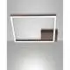 Bard Plafoniera Corten Metacrilato 1 Luce Design Rustico Collezione BARD