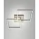 Plafoniera Bard Collezione Oro Opaco 2 Luci LED Design Moderno 5180 Lumen