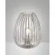Lampada Camp Tavolo Bianca Fabas Unica Stile Moderno 1 Luce E27 Collezione CAMP