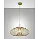 Fassa Sospensione Oro Opaco 1 Luce Collezione FASSA Stile Elegante e Regolabile