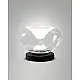 Brena Tavolo Trasparente Lampada Led 1 Luce Calda Fredda Naturale Fabas