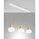 Kino Sospensione Bianco 3Luci Lin.