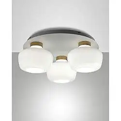 Kino Plafoniera Bianca 3Luci