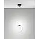 Sospensione Trasparente Goccia 1 Luce Collezione Ariel Stile Moderno Metallo Vetro